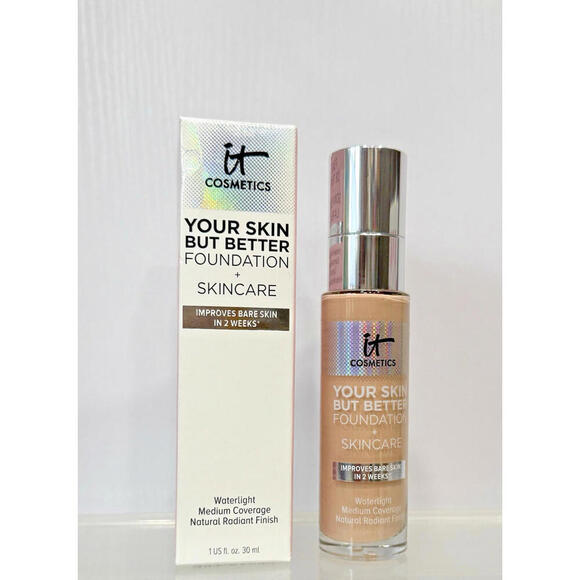 IT Cosmetics Your Skin But Better  Foundation + Scincare - Light Cool 20 New - Picture 1 of 7